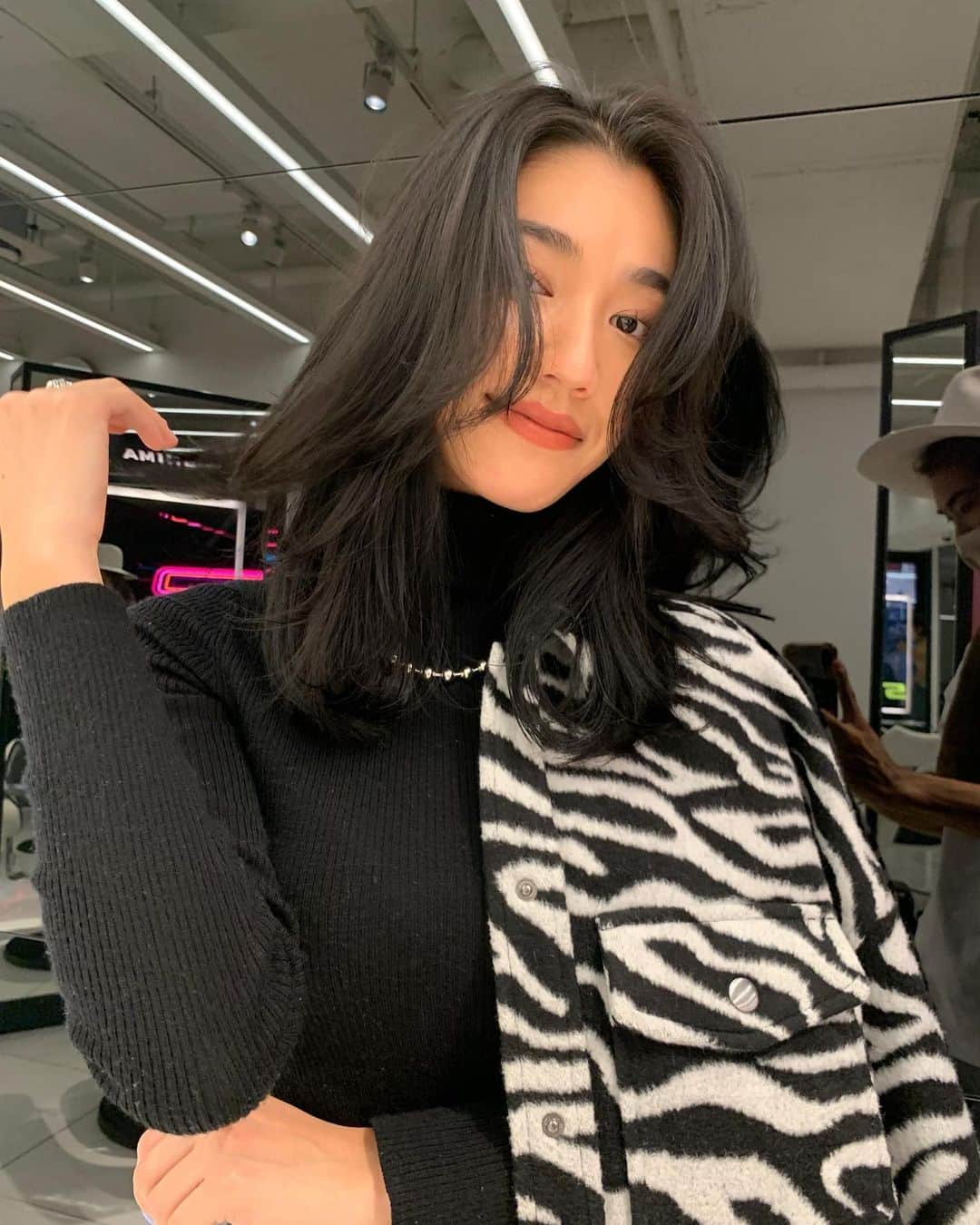 松本優のインスタグラム：「. . @ayato_i_am さんhair💇‍♀️❤️ . .」