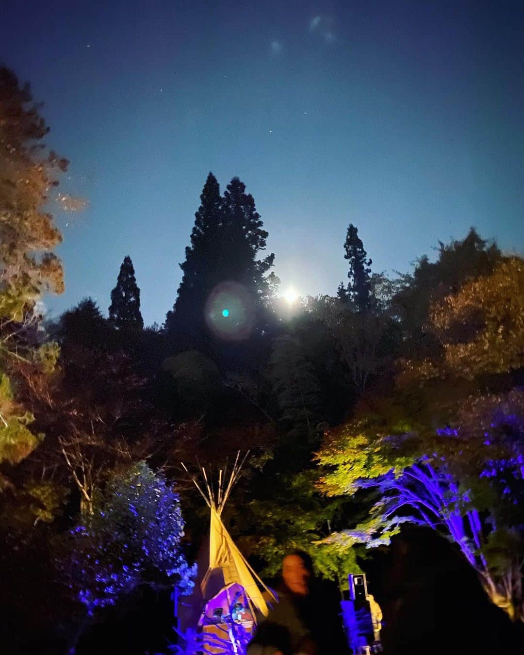 MARIA FUJIOKAのインスタグラム：「Otsukimi🙏🌕」