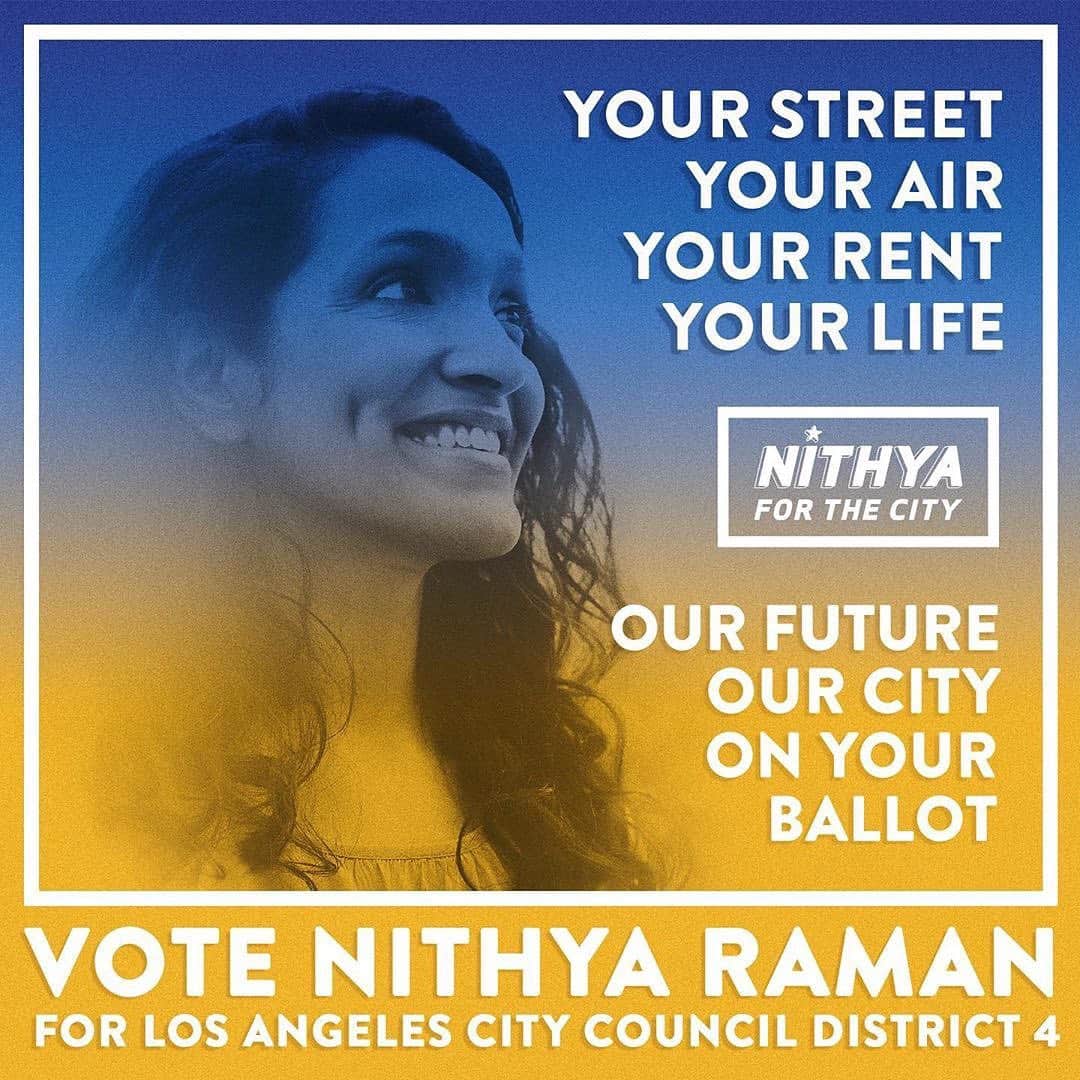 サマンサ・ロンソンさんのインスタグラム写真 - (サマンサ・ロンソンInstagram)「If you have not yet voted in Los Angeles- may I offer up some more information for you to consider. 😏🥴 Nithya earned my vote and many others to set up this run off, against the machine, in the primary- I believe in her and her real conviction to make a change for the better in a city that can’t seem to come up with a real plan for housing the homeless, or anything, in my opinion. Don’t trust me, check out her policies and those with much more knowledge who have endorsed her. People like @berniesanders #nottooshabby ok... ball’s in your court.   Repost from @nithyaforthecity • With a day until the election, I want to celebrate something our campaign did that makes me so proud: we put out the most detailed (and readable!) policies I've ever seen in a city race.  🌟Housing & Homelessness 🌟 Environment & Transportation 🌟 Immigration 🌟 How to Make City Hall Work for us 🌟 Aging & Health 🌟 Rent Forgiveness 🌟 Public Broadband 🌟 Transforming Public Safety 🌟 Creating Affordable Housing 🌟 Supporting Small Business  Our policymaking reflected how we think a city should be run: by bringing impacted community members, experts, organizers, and any interested residents into the room.  We built our platforms using principles of co-governance, and that’s exactly how we’d run a City Council office.  #NithyafortheCity #TeamNithya」11月3日 9時26分 - samantharonson