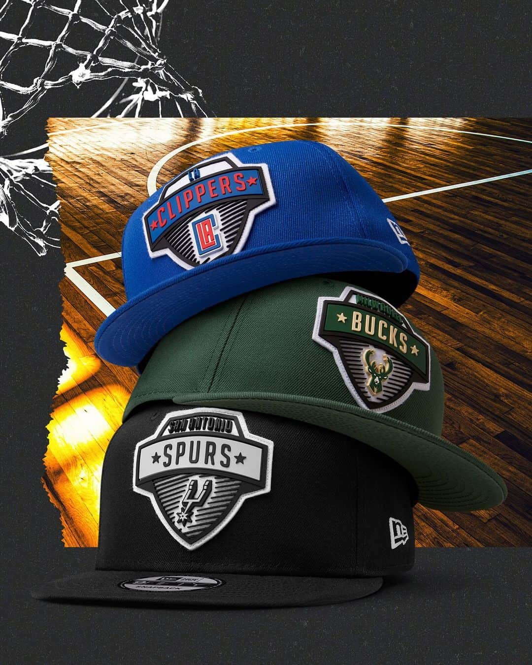 ニューエラ・キャップのインスタグラム：「Just dropped, the Official 2020-2021 NBA Tip Off Edition. Get yours at neweracap.com now. 🏀  . Link in bio to shop!」