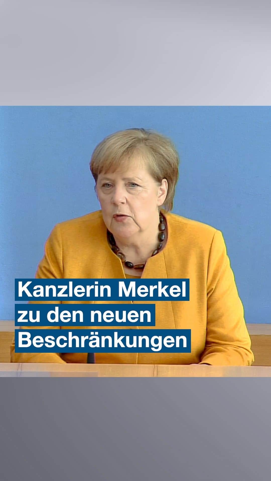 アンゲラ・メルケルのインスタグラム：「Jeder und jede hat es in der Hand, diesen November zu unserem gemeinsamen Erfolg, zu einem Wendepunkt zurück zu einer Nachverfolgbarkeit der Kontakte der Infizierten zu machen - Kanzlerin Merkel zu den aktuellen Maßnahmen in der Corona-Pandemie.  #Kanzlerin #Merkel #Bundeskanzlerin #Corona #covid_19 #Coronapandemie」