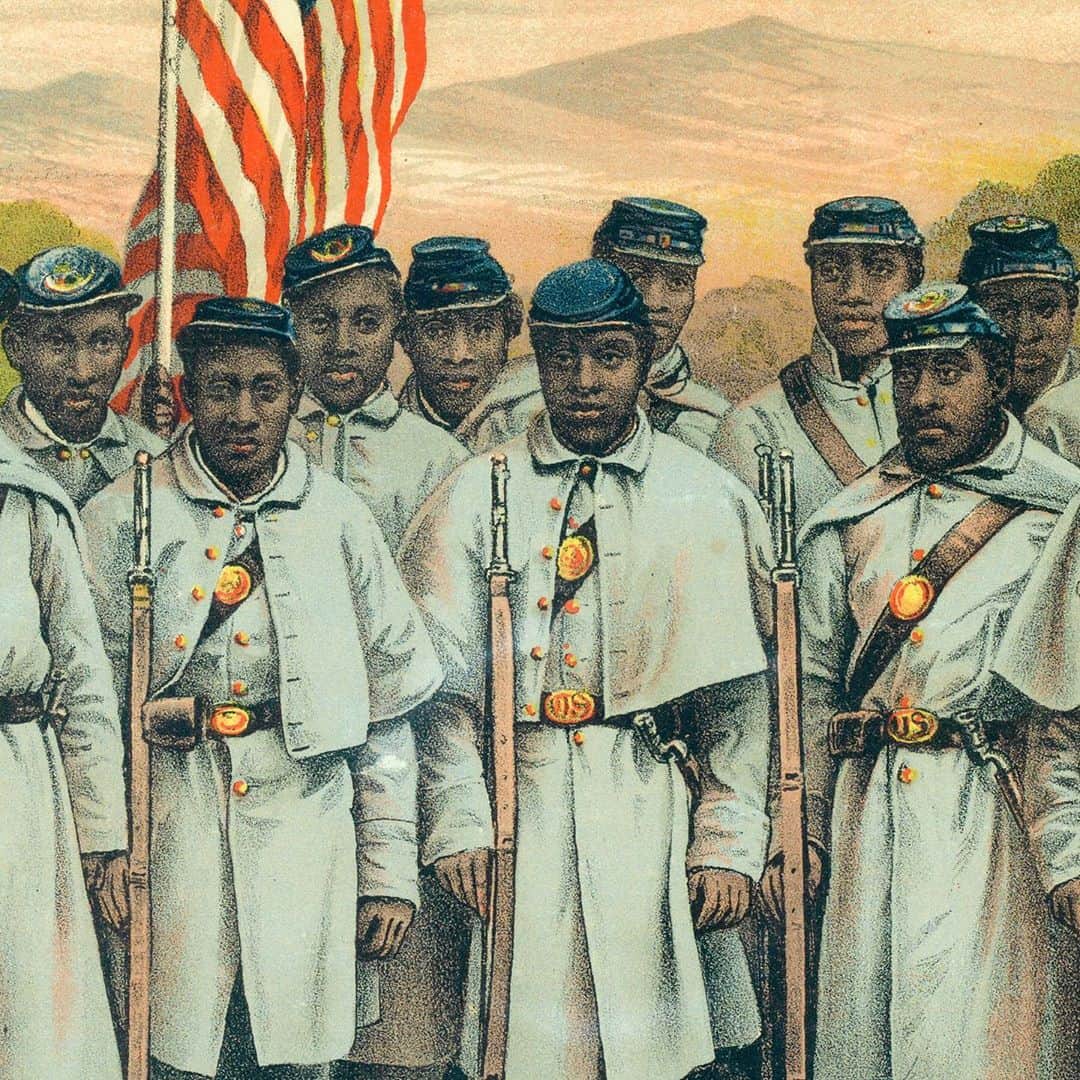 のインスタグラム：「When voters cast their ballots in 1868, they were asked to decide if and how the nation's democracy should change to include Black men. Just a few years before, more than 180,000 Black men had joined the U.S. armed forces during the Civil War. (This print from the 1860s was used as a recruitment poster for the United States Colored Troops). After the war, millions of African Americans were newly freed from slavery. It was up to voters to decide: should Black men be granted the right to vote?   Of the various groups who fought to keep Black men's suffrage at the forefront of political debate in the 1860s, none were more important than African Americans themselves. Well before the Civil War ended, African Americans made the case that their ability to protect their rights and freedoms depended on their right to shape politics directly at the polls. Many Black commentators pointed out the hypocrisy of asking African Americans to serve in the nation's military but then denying them suffrage when they returned from the battlefield. Delegates at the the 1864 National Convention of Colored Men in Syracuse, New York, expressed this point eloquently in the conference's address to the nation, asking "Are we good enough to use bullets, and not good enough to use ballots?"   Voters' answer in 1868 was yes—but the election was a close one. Debates over Black men's right to vote divided both the nation's political parties and the electorate. Two years after the election, the question of Black men's suffrage was answered with the ratification of the 15th Amendment to the U.S. Constitution and its stipulation that citizens' right to vote cannot be restricted based on "race, color, or previous condition of servitude."   The 15th Amendment wasn't the beginning or the end of African Americans' fight for freedom and full citizenship. You can explore this longer #VoteHistory today using a new learning resource created by @nmaahc, "The Fight for Voting Rights": s.si.edu/2HJ8Bqn   #AmericanHistory #History #AfricanAmericanHistory #BlackHistory #CivilWarHistory #ElectionHistory #CampaignHistory #15thAmendment #AmericanDemocracy」
