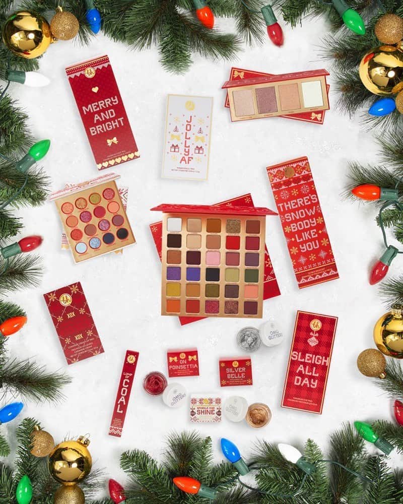 BH Cosmeticsさんのインスタグラム写真 - (BH CosmeticsInstagram)「Baby, it's HOT inside 😉  Our NEW, limited-edition Ho Ho Holidays collection may look sugar, spice and everything nice, but unwrapping this pile of goodies brings the Ho Ho heat 🔥 #hohoholidays #bhcosmetics」11月3日 2時44分 - bhcosmetics