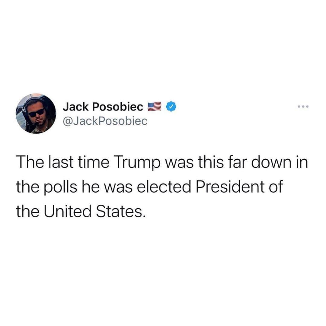 のインスタグラム：「🎈🎉🎊 the polls show him losing!! Yess!!! Gonna be a landslide!!!! #trump2020」