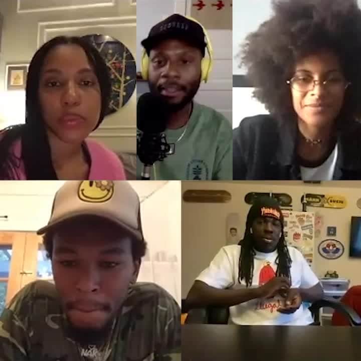 ボルコムのインスタグラム：「For this episode of True Conversation 🎙️ we are joined by a talented panel of actors and entertainers that all have a background in action sports.  Join us as @gabbymaiden, @thatsonme, @dedelovelace and @gcode_tb4l talk about their experiences in front of the camera. 🎬  LISTEN & SUBSCRIBE 👉  vol.cm/podcast 👈」