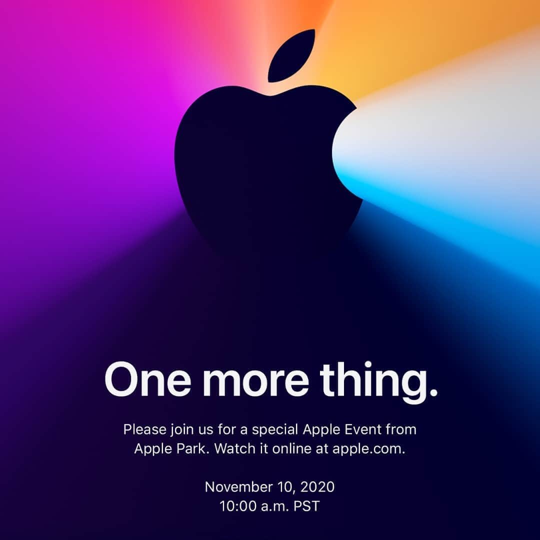 HYPEBEASTさんのインスタグラム写真 - (HYPEBEASTInstagram)「#hypebeasttech: @apple has announced its "One More Thing" event on November 10, expected to unveil silicon-powered Macs. The Apple Silicon Mac is rumored to launch in a 12-inch format with an ARM Mac processor using TSMC 5 nanometer process technology. Apple is expected to begin the ARM line-up with a MacBook but likely has plans to incorporate these Apple Silicon chips for all of its products, including desktops, in the future. In addition to the Apple Silicon reveal, the event’s program may include a reveal of macOS 11 Big Sur. Click the link in bio for more info.⁠ Photo: Apple」11月3日 4時05分 - hypebeast