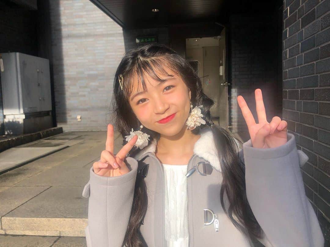 ニコ☆プチのインスタグラム：「☀️🌈🌼 光浴びまくりのナオ😚💖 . . . #大里菜桜」