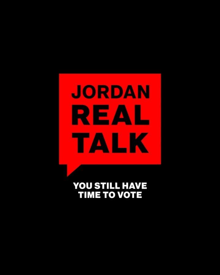 Jordanのインスタグラム：「Action over words. These states offer same day voter registration. There is still time to make your voice heard.」
