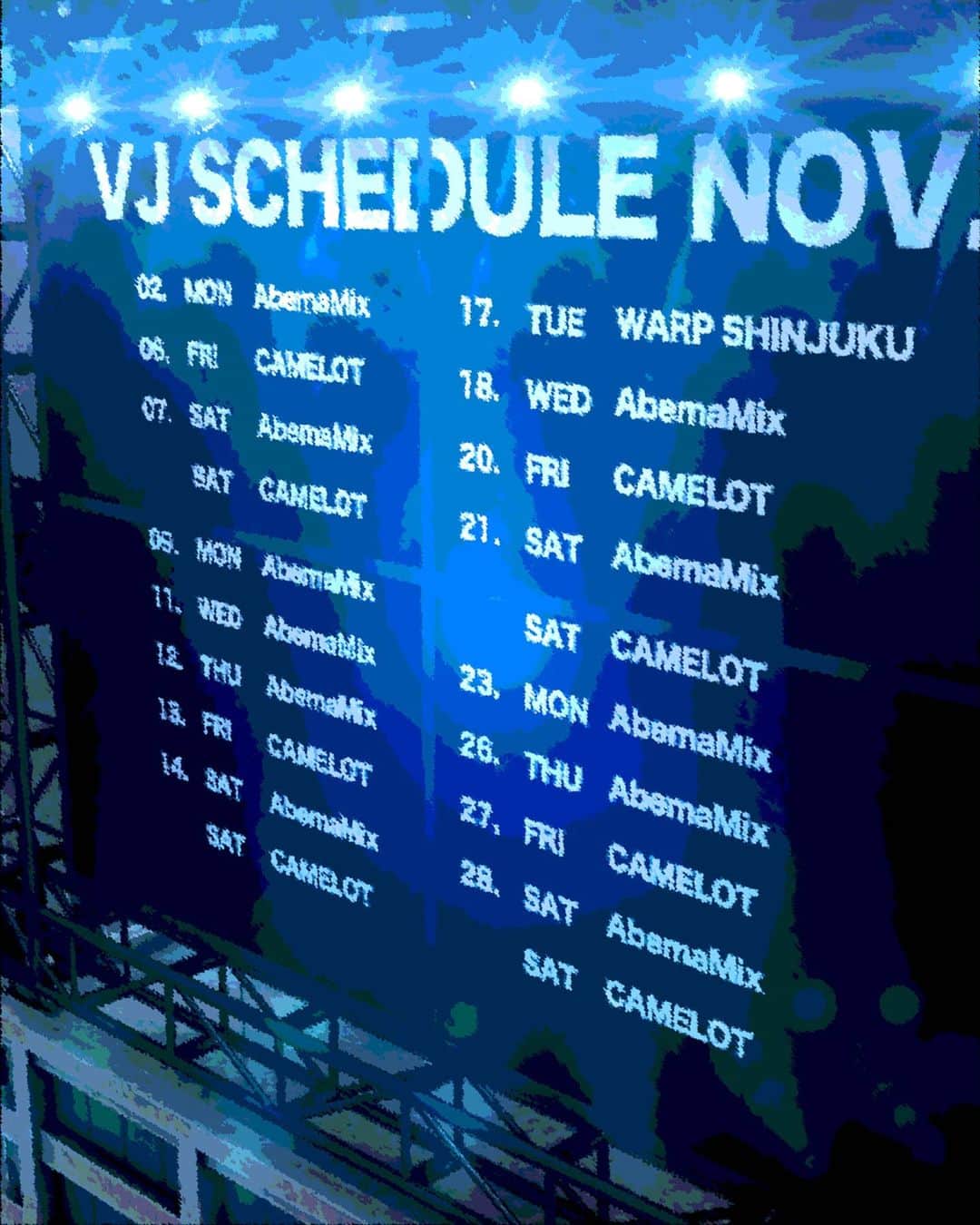 Rei Tominagaのインスタグラム：「VJ, Currently scheduled in Nov.」