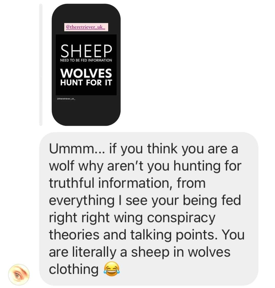サミーア・アームストロングのインスタグラム：「Is there anything more 2020 then when a old liberal friend you knew 17 years ago sends you @sunrisemvmt propaganda, (as if it isn’t a a Soros funded eco-terrorist  group) to “explain what going on”  and then sends you a condescending response to a story you post?  * Thanks for the laughs Tess! Come back in 4 years xoxo!」
