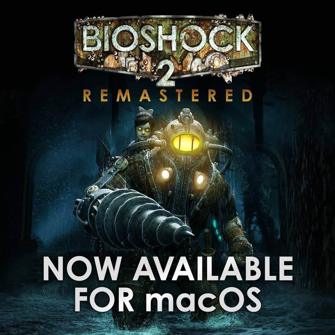 2Kさんのインスタグラム写真 - (2KInstagram)「One more thing… BioShock 2 Remastered, visually overhauled with high-resolution textures and revamped models, is now available for macOS! ... #bioshock2 #bioshock」11月3日 7時32分 - 2k