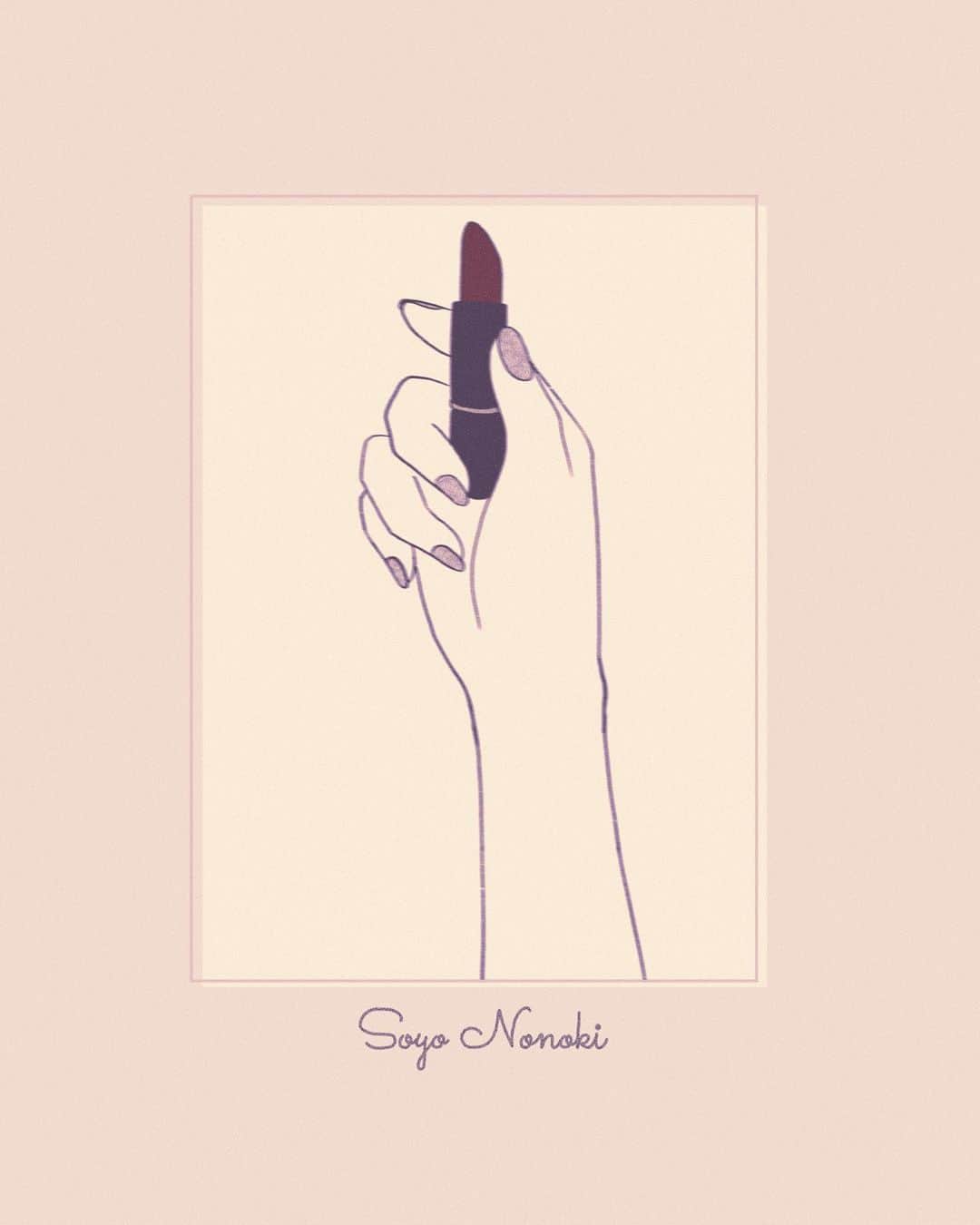 乃の木そよのインスタグラム：「秋冬💄」
