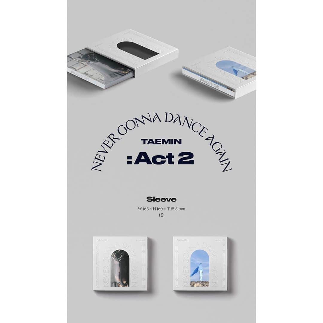 SHINeeさんのインスタグラム写真 - (SHINeeInstagram)「TAEMIN 태민 The 3rd Album [Never Gonna Dance Again : Act 2]- Album Details  🎧 2020.11.09. 6PM KST See more 👉🏻 taemin.smtown.com  #태민 #TAEMIN @lm_____ltm #샤이니 #SHINee #NeverGonnaDanceAgain #Act2 #IDEA #이데아」11月3日 18時06分 - shinee