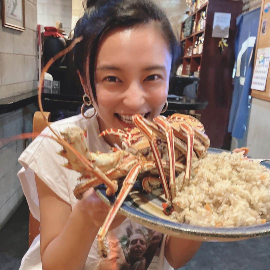 小島瑠璃子さんのインスタグラム写真 - (小島瑠璃子Instagram)「🦐 とれ高あるかどうか不安抱えつつも ロケ後に食べたご飯は格別でした✨」11月3日 18時17分 - ruriko_kojima
