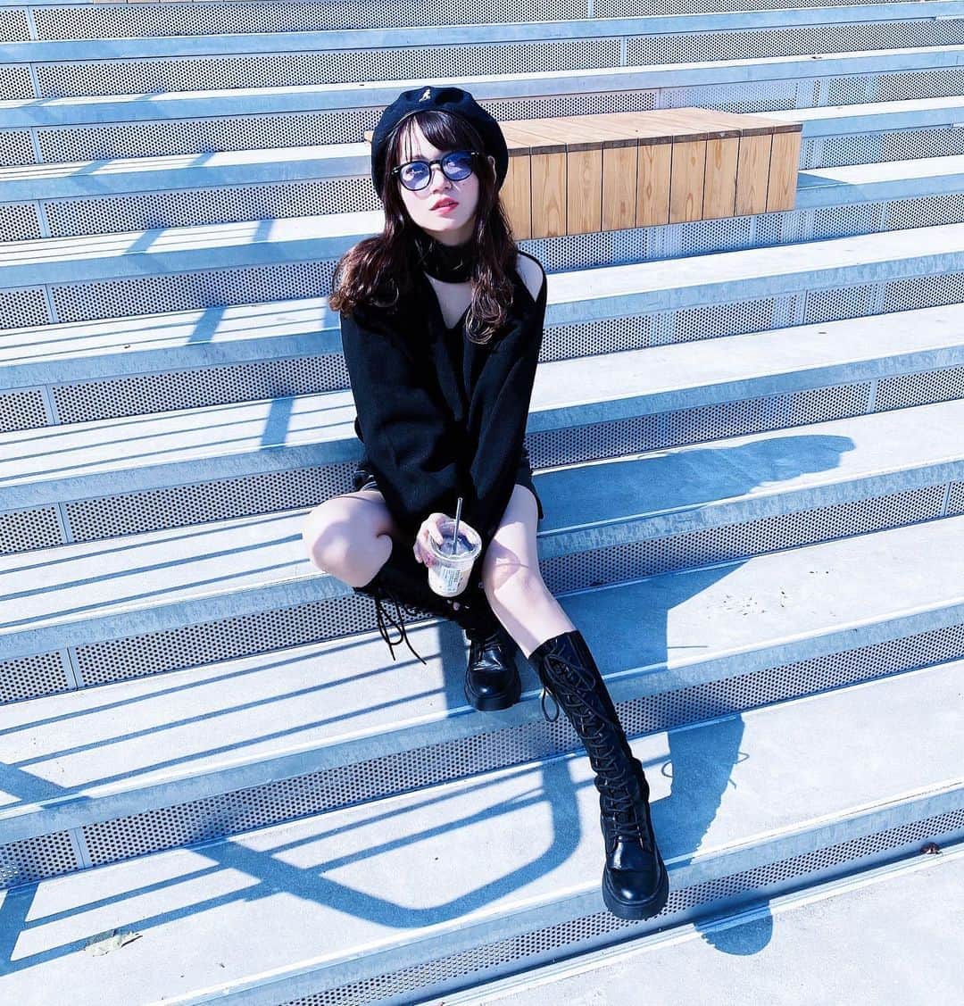 のインスタグラム：「𝑇𝑜𝑑𝑎𝑦'𝑠 𝑐𝑜𝑜𝑟𝑑𝑖𝑛𝑎𝑡𝑒☀︎」