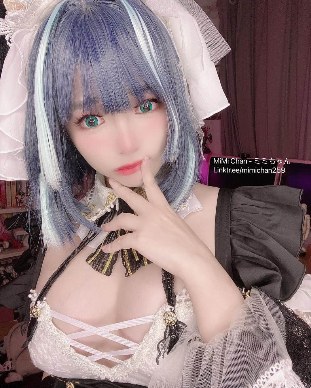 ミミちゃんさんのインスタグラム写真 - (ミミちゃんInstagram)「Swipe right to see@more hehee !! XD ! Nyan nyan !!! More info in my bio ( linktr.ee/mimichan259 ) #cosplay #cosplaygirl #cosplayer #cheshire #cheshirecosplay #azurlane #azurlanecosplay #azurlanecosplayer #asian #asiangirl #thicc #thiccthigh」11月3日 18時55分 - mimichan.259