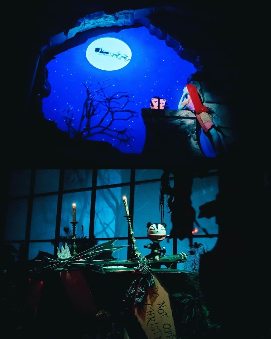 Kahoさんのインスタグラム写真 Kahoinstagram クリスマスとハロウィンの間の時期に見たくなる作品 ナイトメアー ビフォア クリスマス ホーンテッドマンションは秋から冬にかけて ナイトメア仕様になるんだよね アトラクションには乗っとこと
