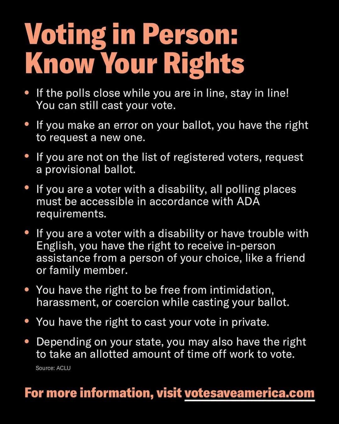 ジャック・ファライーさんのインスタグラム写真 - (ジャック・ファライーInstagram)「Bowery wants you to know your voting rights. Swipe to read, and find more info about the rules in your state at votesaveamerica.com/states 🐶」11月3日 11時43分 - jackfalahee