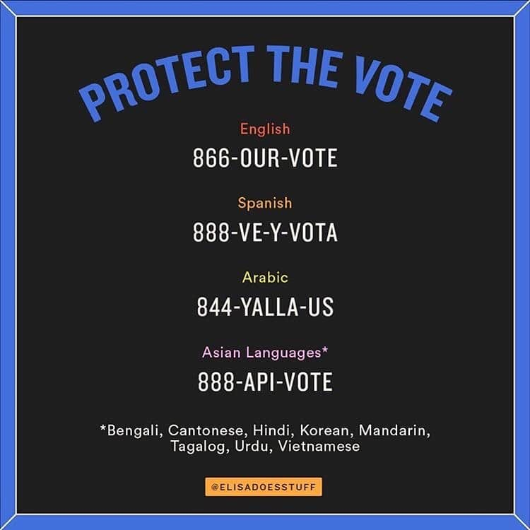 ダナイ・ガルシアさんのインスタグラム写真 - (ダナイ・ガルシアInstagram)「Voting in person? Here's your checklist for the polls. Save this post and share with friends heading out! Link in bio for more voter info and what to do if you've already voted (volunteer and check on your friends!). Let's go! #ElectionActions 💪 #thisishappening #onemoreday #elections #2020 #vote #grateful  Never forget the magic 👑」11月3日 11時51分 - danaygarcia1