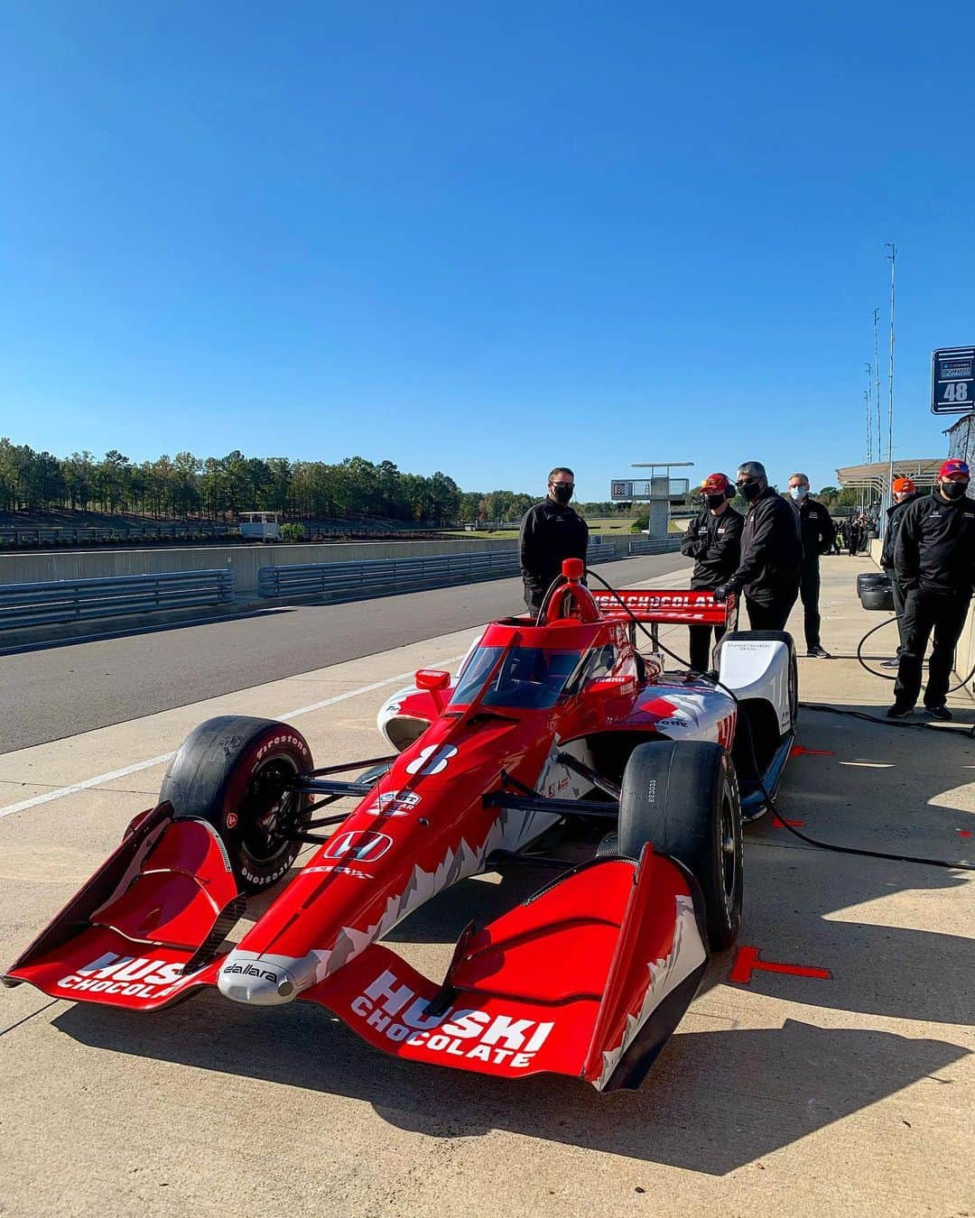 マーカス・エリクソンのインスタグラム：「Beautiful and fun day @barbermotorpark . 86 laps ✅ and some good and important stuff learned in preparation for 2021 👍🏻 #ME8 #INDYCAR」