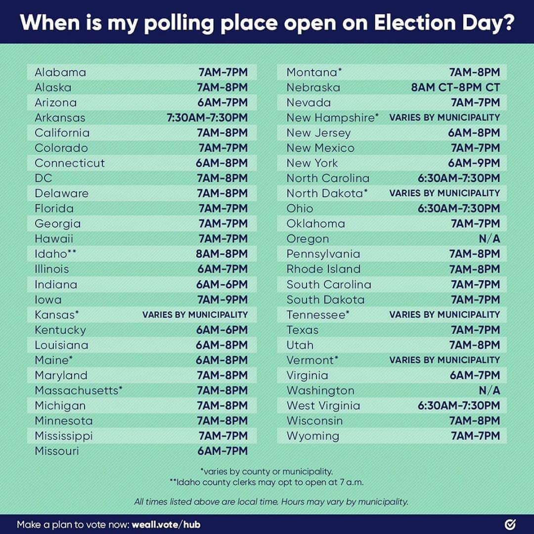 ハリソン・バーンズさんのインスタグラム写真 - (ハリソン・バーンズInstagram)「Election Day is TOMORROW!! If you haven’t voted yet, get your #VotingSquad NOW and make a plan to vote Tuesday. @WhenWeAllVote can help you find your polling place at the link in bio!」11月3日 12時18分 - hbarnes