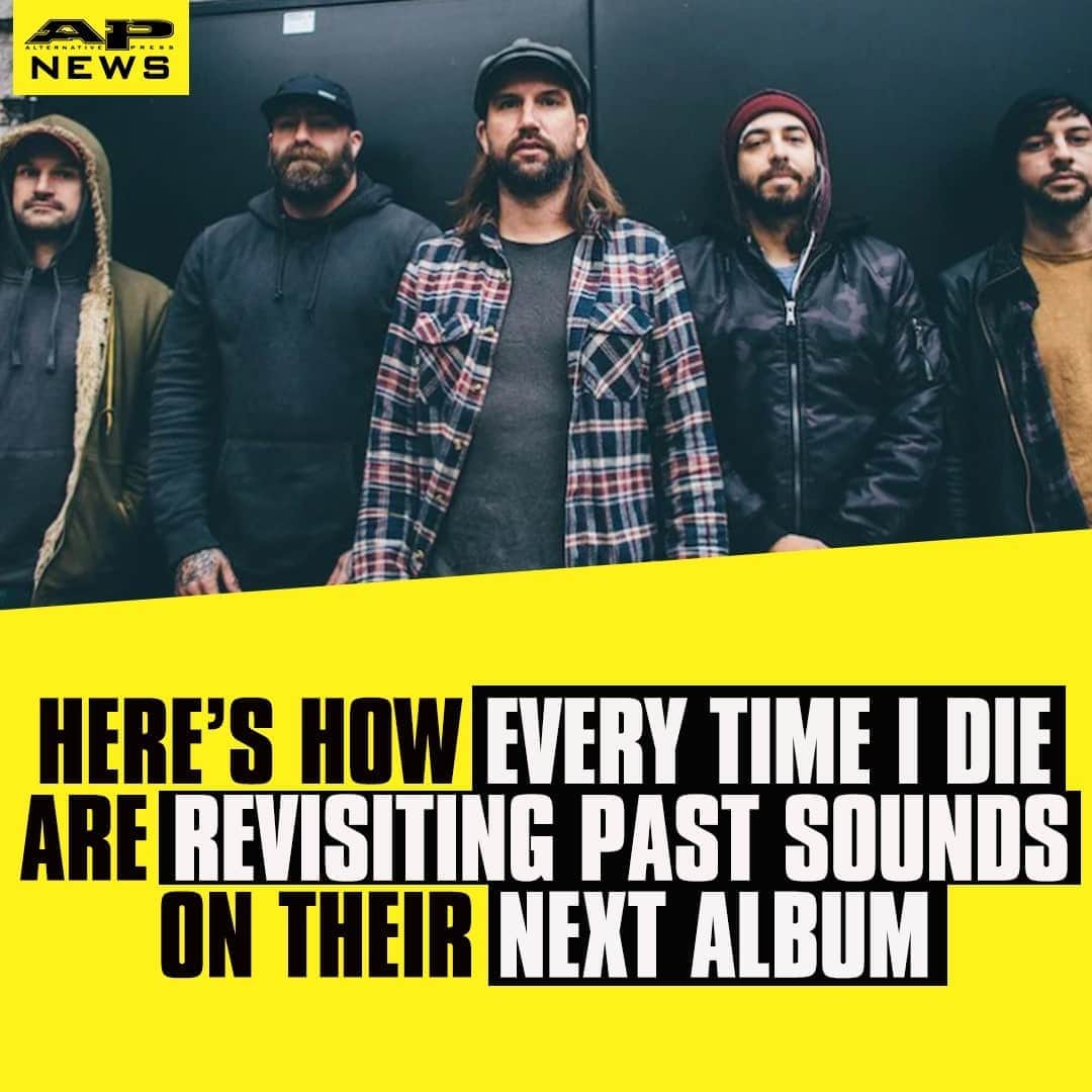 Alternative Pressさんのインスタグラム写真 - (Alternative PressInstagram)「@everytimeidie are revisiting their past sounds on their next album, but it may be a while before you get to hear it ⁠ LINK IN BIO⁠ .⁠ .⁠ .⁠ #everytimeidie #etid #everytimeidienewmusic #altpress #alternativepress」11月3日 13時01分 - altpress