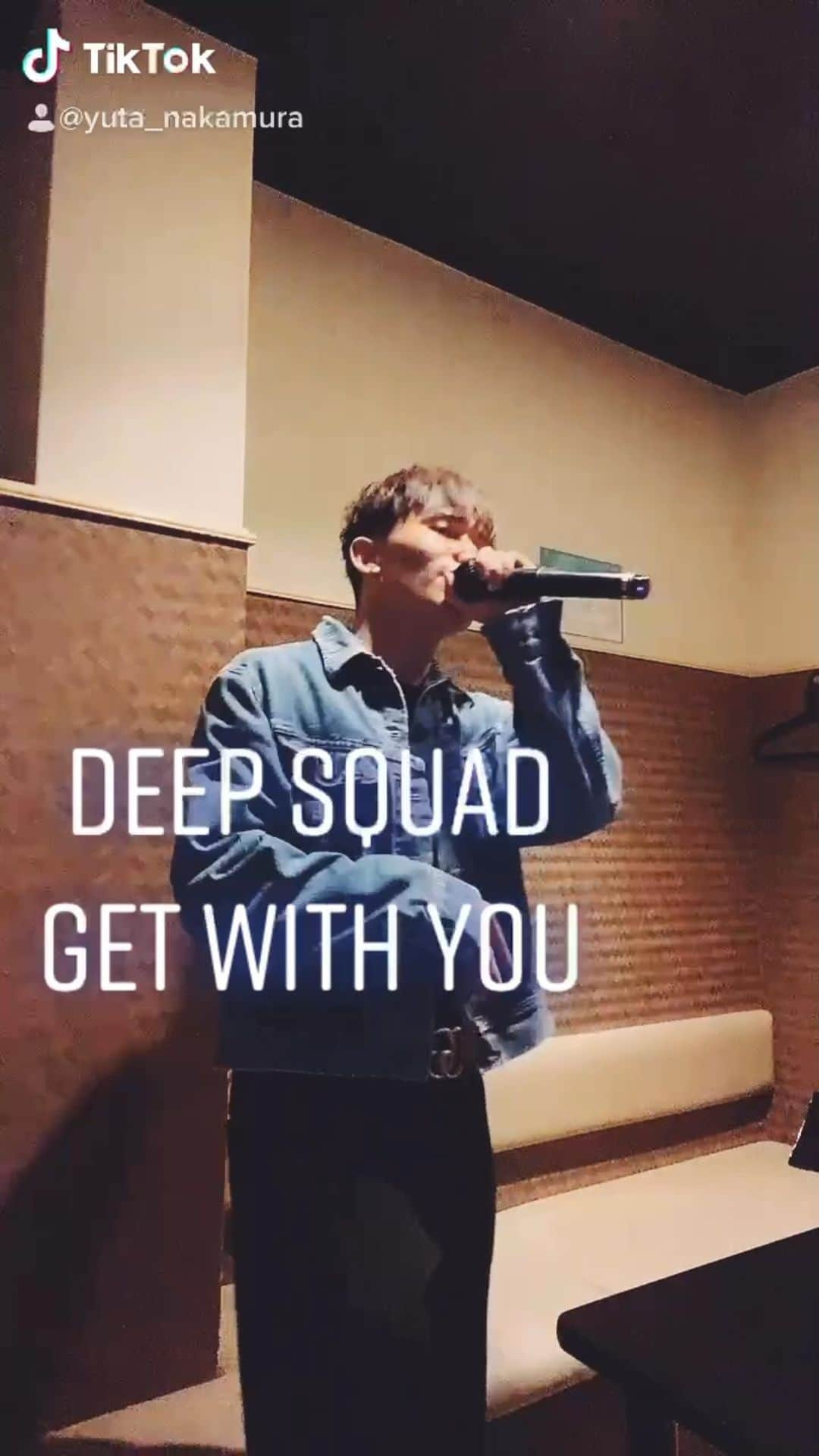 中村悠太のインスタグラム：「Get With You／DEEP SQUAD  #ゲラゲラチャレンジ #DEEPSQUAD #deep #ldh #getwithyou #歌うま #カラオケ #ldhファンさんフォロバ100 #ldhtv #ldh好きな人と繋がりたい #ldhファンさんいいね返し #拡散希望 #fff #tokyo #fb #中村悠太」