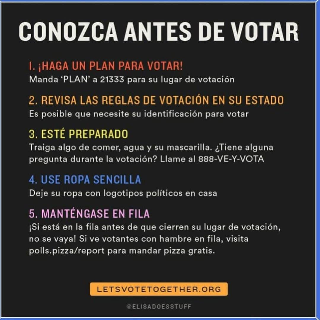 ガブリエル・ユニオンさんのインスタグラム写真 - (ガブリエル・ユニオンInstagram)「Tomorrow’s THE DAY... we have the opportunity to use our VOTE as our VOICE and repaint the future of this country. Know before you go 👆🏾」11月3日 14時02分 - gabunion