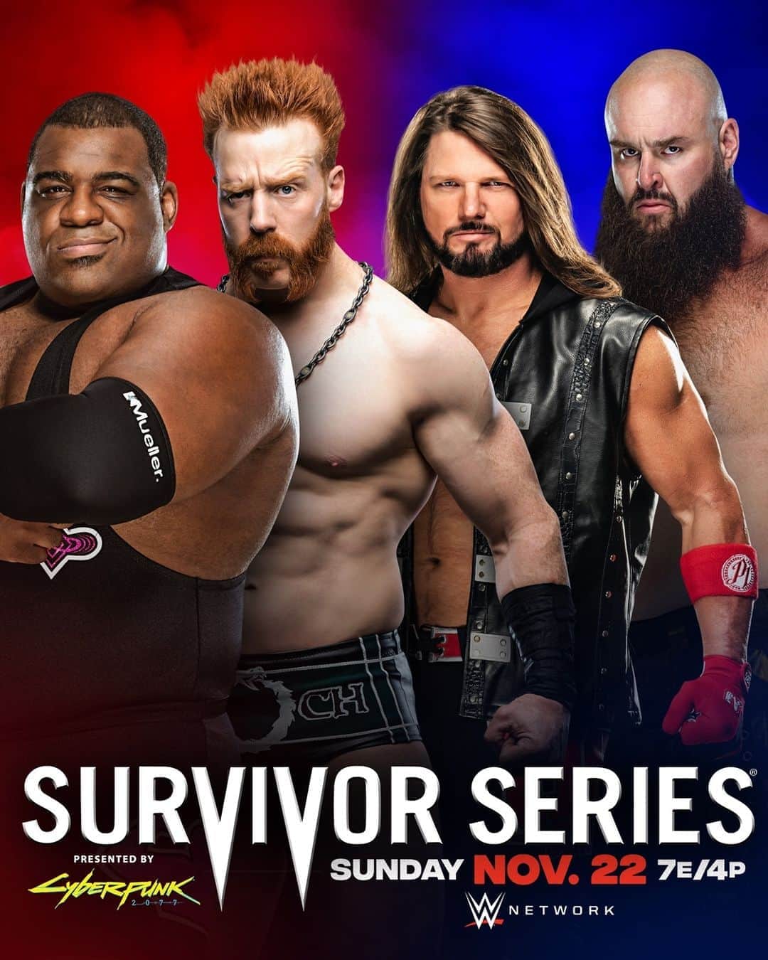 WWEさんのインスタグラム写真 - (WWEInstagram)「@realkeithlee. @wwesheamus. @ajstylesp1. #BraunStrowman. #WWERaw's #SurvivorSeries team is looking stacked!」11月3日 14時10分 - wwe