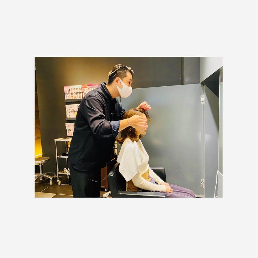 chayさんのインスタグラム写真 - (chayInstagram)「oggi ottoのトリートメント💇‍♀️ 乾燥で傷んでいた髪がツヤツヤに🥺  QUEEN’S GARDEN by k-two GINZAの饗場さん @ktwo_aibaありがとうございました☺️ 先日chayハートステーションにも出演してくださいました📻上品で素敵なお店でした💕  oggi ottoのシャンプーとトリートメントはずっと愛用しててほんとオススメです👍  しかし髪伸びたなぁ🚿  #oggiotto  #オッジィオット #ktwo #queensgardenbyktwo  #ktwoginza #chayheartstation」11月3日 15時21分 - chay1023_official