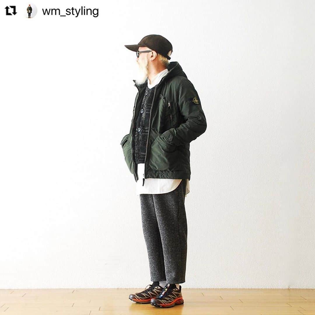 wonder_mountain_irieさんのインスタグラム写真 - (wonder_mountain_irieInstagram)「#Repost @wm_styling with @make_repost ・・・ ［#20AW_WM_styling.］ _ styling.(height 170cm weight 64kg) eyewear→ #LescaLUNETIER　￥40,700- jacket→ #STONEISLAND　￥137,500- vest→ #EngineeredGarments ￥42,900- shirts→ #itten.　￥27,500- pants→ #CURLY　￥22,880- shoes→ #SALOMONADVANCED　￥27,500- _ 〈online store / @digital_mountain〉 → http://www.digital-mountain.net _ 【オンラインストア#DigitalMountain へのご注文】 *24時間受付 *15時までのご注文で即日発送 *1万円以上ご購入で送料無料 商品について：084-973-8204 カスタマーサポート：050-3592-8204 _ We can send your order overseas. Accepted payment method is by PayPal or credit card only. (AMEX is not accepted) Ordering procedure details can be found here. >>http://www.digital-mountain.net/html/page56.html _ 本店：@Wonder_Mountain_irie 系列店：@hacbywondermountain (#japan #hiroshima #日本 #広島 #福山) _」11月3日 16時01分 - wonder_mountain_