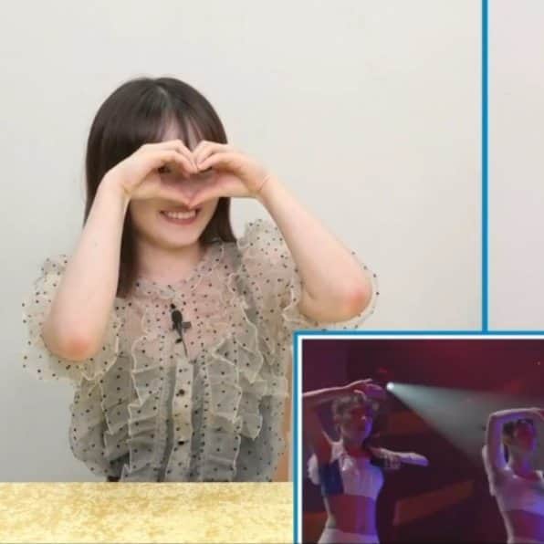 モーニング娘。'20のインスタグラム：「- . 鞘師さん大好きですのちいちゃん！かわいい . . #森戸知沙希 . .」