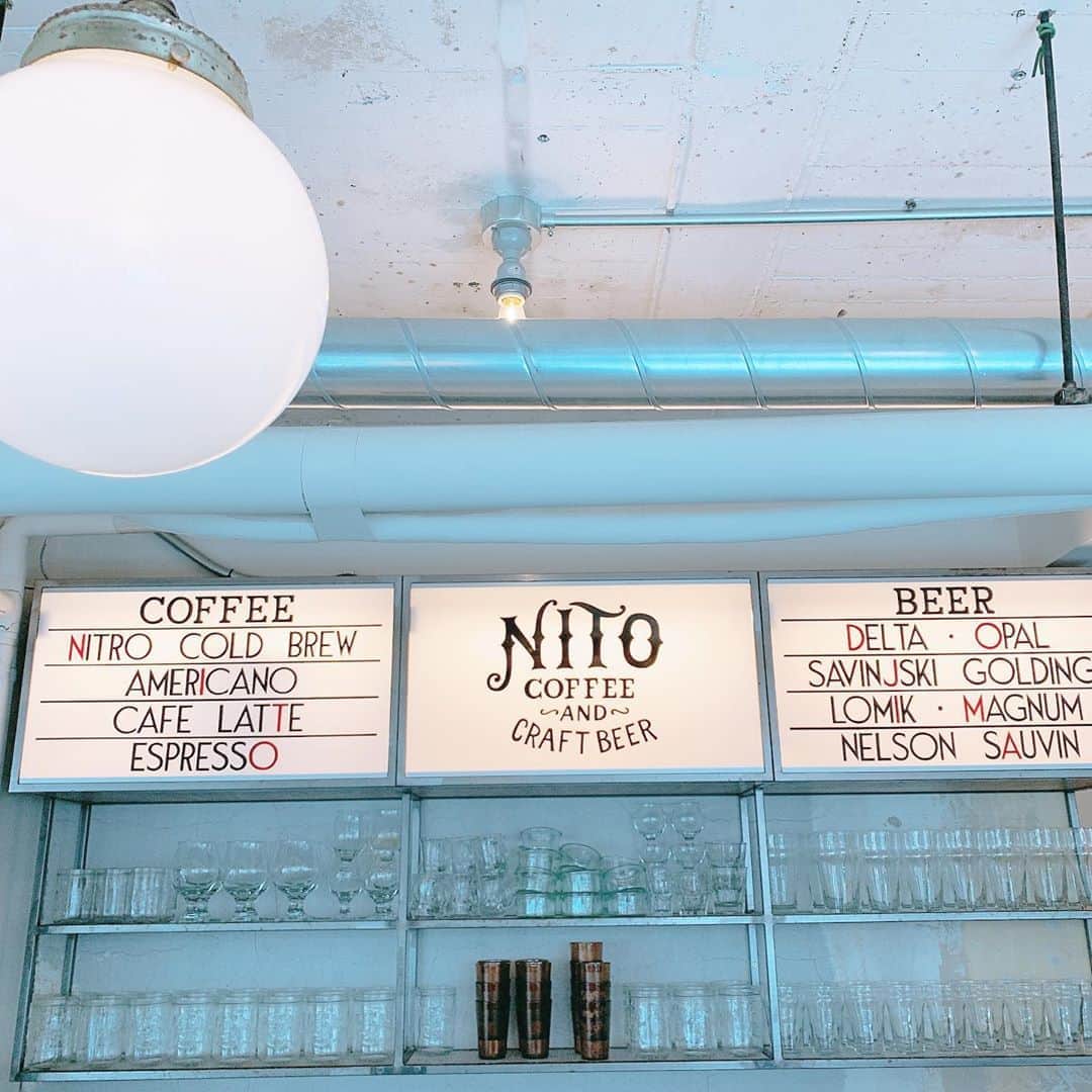 KANAKAさんのインスタグラム写真 - (KANAKAInstagram)「📍NITO COFFEE  ずっと行きたかったアフォガードのお店♡  めっちゃ久しぶりのいとこん〜つもり話が多すぎて一瞬すぎた🥺  また大阪帰ってきたら遊んでね♡ 私も行くね🙋‍♀️  ホワイトチョコのドリンクが美味しすぎた🥺💗  #nito #nitocoffeeandcraftbeer #梅田カフェ #北新地カフェ #アフォガード #ホワイトチョコ #1026」11月3日 17時04分 - canika_1111
