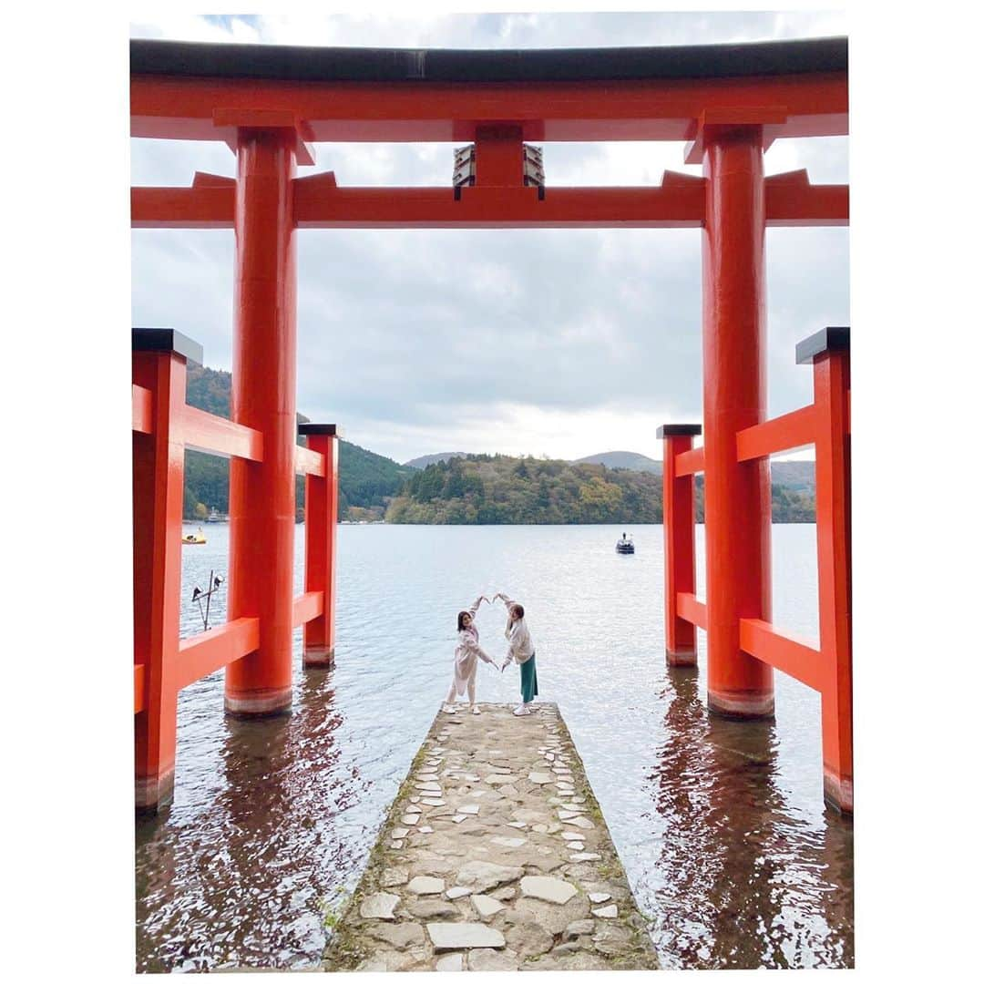 永島優美さんのインスタグラム写真 - (永島優美Instagram)「* 箱根2人旅、祝日に朝早くから見てくださった皆さま ありがとうございました☺️  いつかまたかやちゃんと旅したいなぁ🥰❤️  * #箱根  #美味しいものいっぱい #めざましYouTubeで撮影裏側公開中」11月3日 17時32分 - yuumi_nagashima