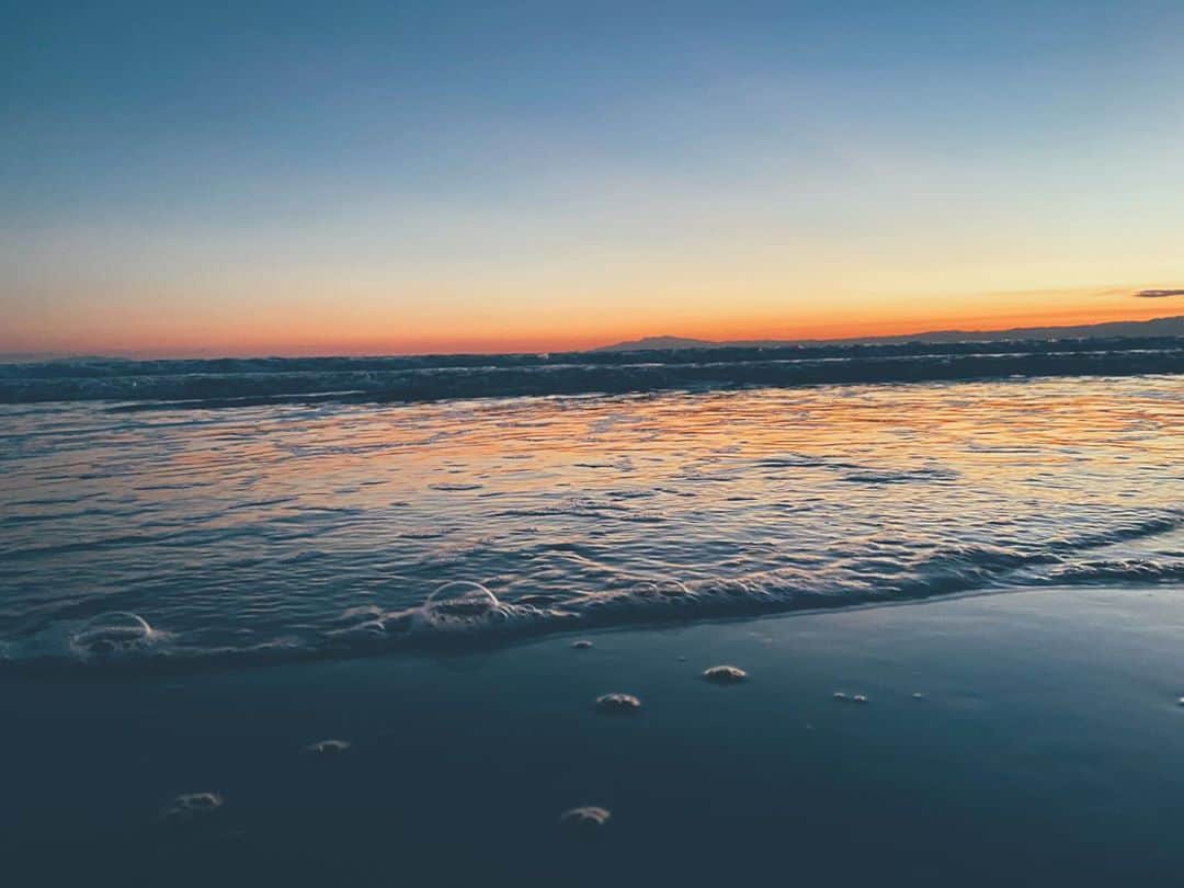 藤田敦子のインスタグラム：「ㅤ Sunset✨」
