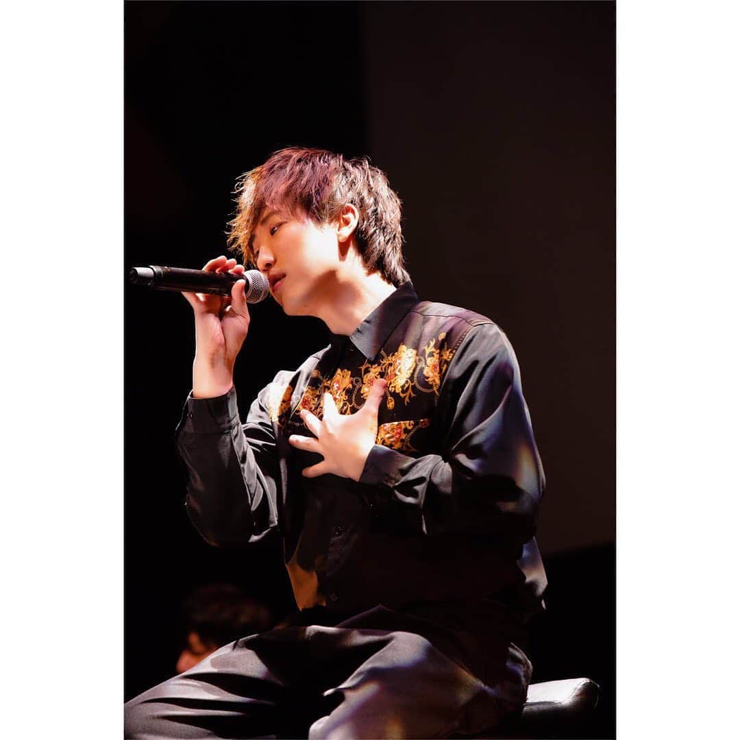 dorlisのインスタグラム：「撮影させて頂きました📸 「Sangwoo's 34th Birthday Event ～男は34からに決まってるだろ？」TIAT SKY HALLにて！2020.10.27 #sangwoo #niiisans #live #photography」