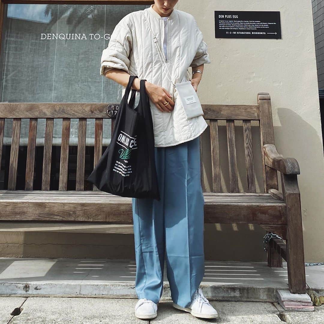 美生のインスタグラム：「#outfit﻿ ﻿ ﻿ tops @machatt_  bottoms @donobanweb  bag  @onijus  @beautifulpeople_officialsite  ﻿ ﻿ お気に入りアイテムづくしの﻿ OFFの日コーデ♡﻿ ﻿ ﻿ 明日からお仕事のスケジュール﻿ 盛りだくさん！﻿ 頑張ろう🥳﻿ ﻿ ﻿」