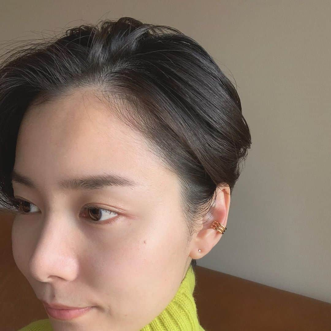 森なな子さんのインスタグラム写真 - (森なな子Instagram)「🤗 #mynew #earcuff」11月3日 20時39分 - nanako.m1988