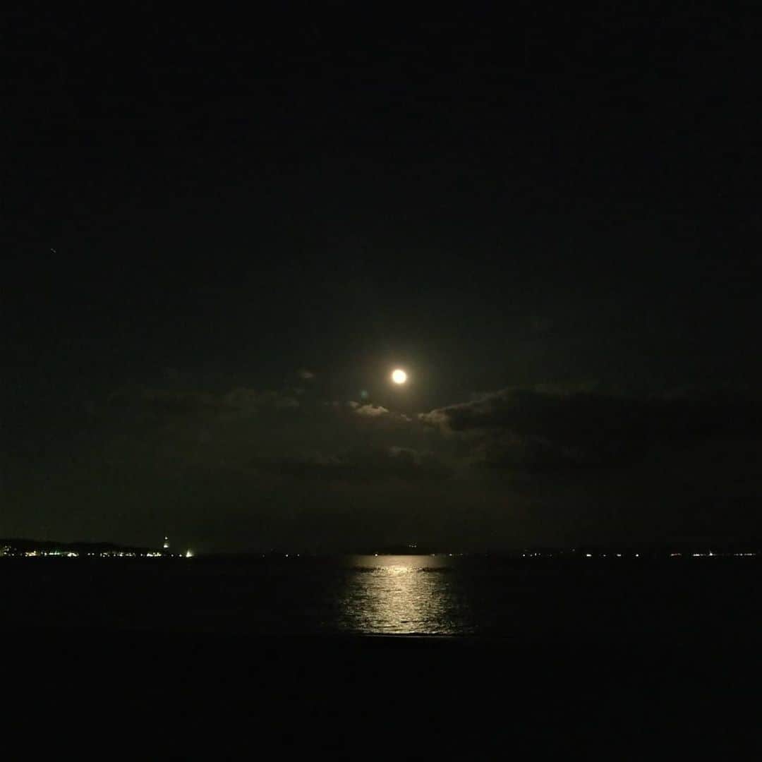 【公式】オーシャンリゾートホテル マホロバ・マインズ三浦さんのインスタグラム写真 - (【公式】オーシャンリゾートホテル マホロバ・マインズ三浦Instagram)「満月は過ぎましたが、今夜はお月様がきれいです。昼間の明るい海も、夜の静かな海もいいですよね。  #月の道 #光の道 #夜景 #満月 #月見 #月の輝き #イマソラ部 #お月様 #月見 #夜空 #満月の夜 #moonlight #igで繋がる空 #マホロバケーション #月光 #gotoトラベル #神奈川旅行 #神奈川県 #三浦 #三浦市 #おうちで旅体験 #mirakaigan #maholovaminds #maholovamindsmiura #三浦海岸いいところ #マホロバマインズ #マホロバ #三浦半島 #三浦海岸 #マホロバマインズ三浦」11月3日 20時54分 - maholova_minds_miura