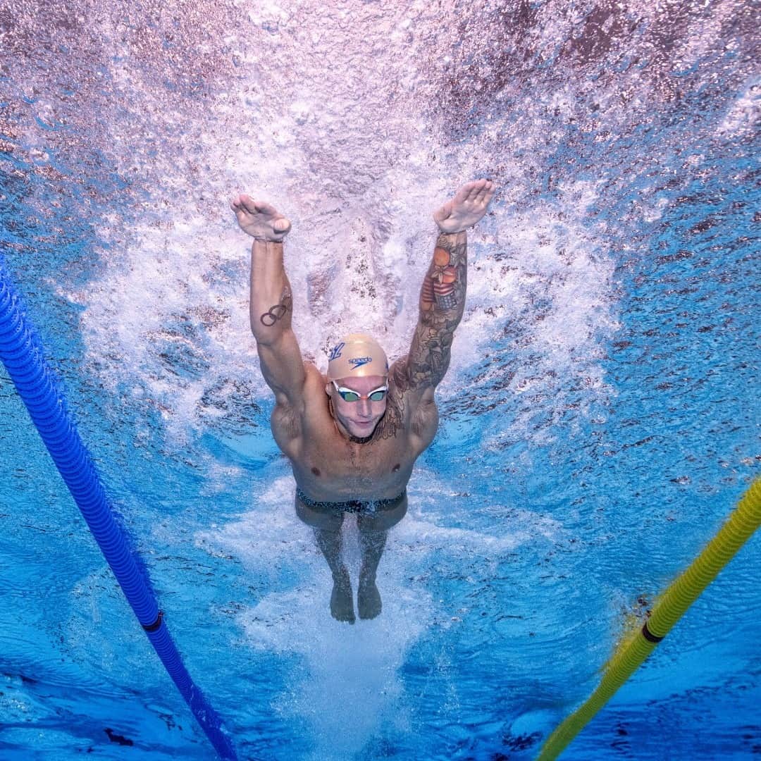 スピードさんのインスタグラム写真 - (スピードInstagram)「Swim Hard. Dream Big. 💥🔥 @caelebdressel   Comment below with your swim dream!  📸 by @mike2swim @iswimleague  #TeamSpeedo #Speedo」11月3日 21時00分 - speedo