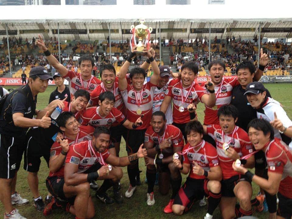 坂井克行のインスタグラム：「2012/11/03@Singapore #japan7s」