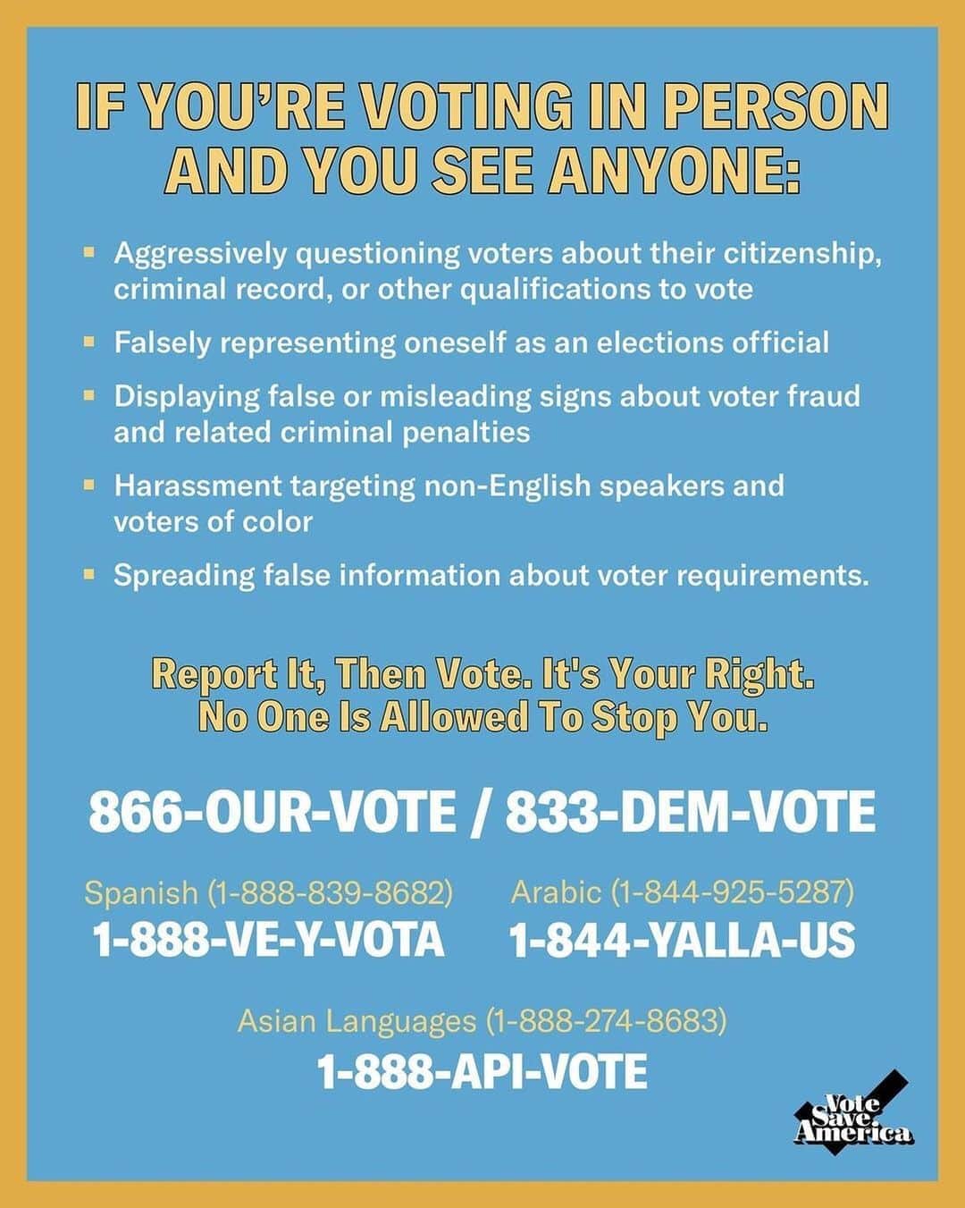 クラーク・グレッグさんのインスタグラム写真 - (クラーク・グレッグInstagram)「Voter suppression is a crime. Report voter intimidation, then vote. Don't let anyone stop you, it's your right to vote safely and fairly. Repost @votesaveamerica」11月3日 21時49分 - clarkgregg