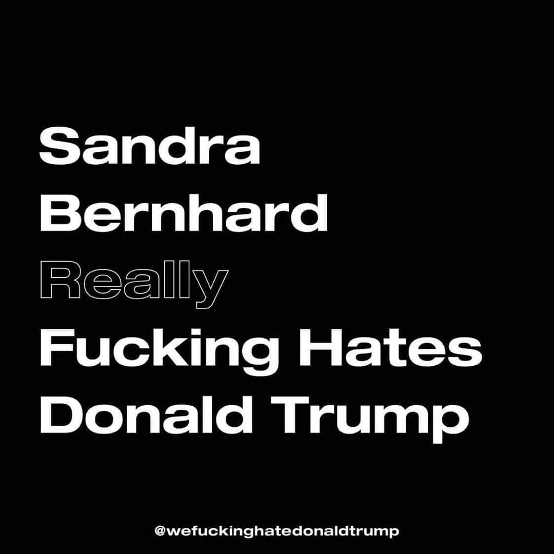 サンドラ・バーンハードさんのインスタグラム写真 - (サンドラ・バーンハードInstagram)「We’re done kids let’s do this #votehimout kick it into high gear @wefuckinghatedonaldtrump but we LOVE @joebiden @kamalaharris #bidenharris2020 to bring back our democracy do it today! #votebluetosaveamerica💙」11月3日 22時24分 - sandragbernhard