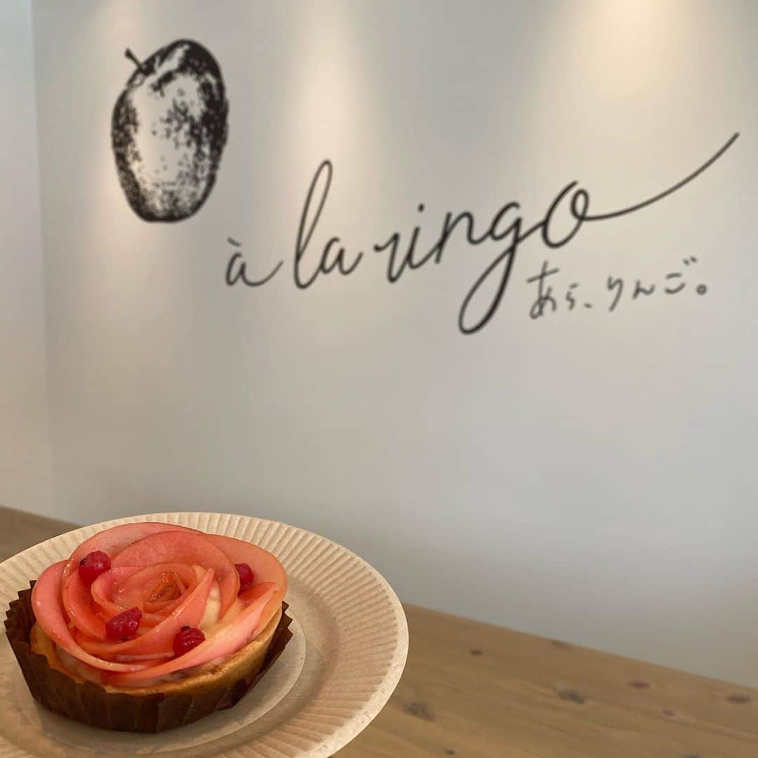 斉藤麻衣のインスタグラム：「 あら、りんご。 a la ringo」