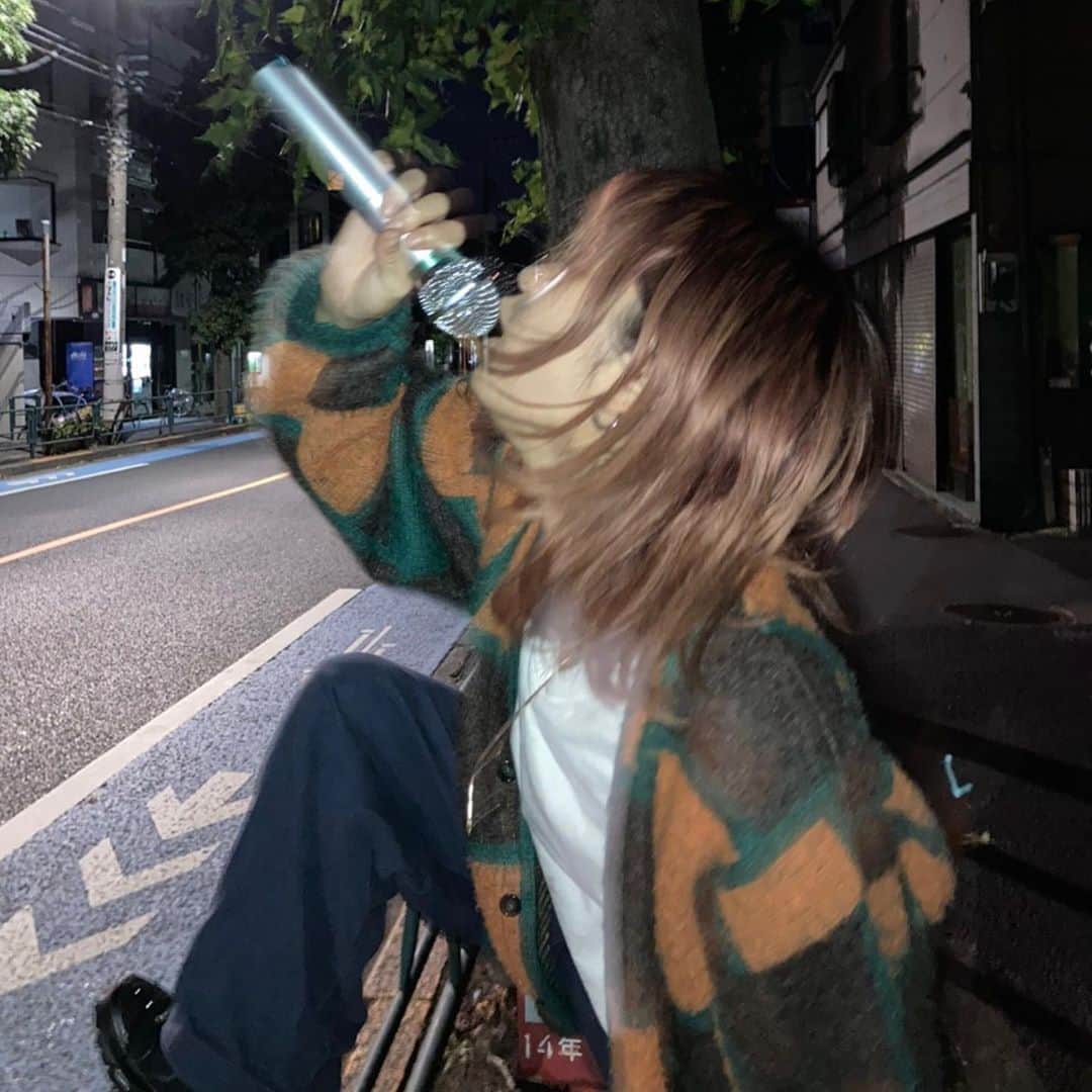 山川未菜のインスタグラム：「先日の野外ライブ 来てくれた人有難う☺️」