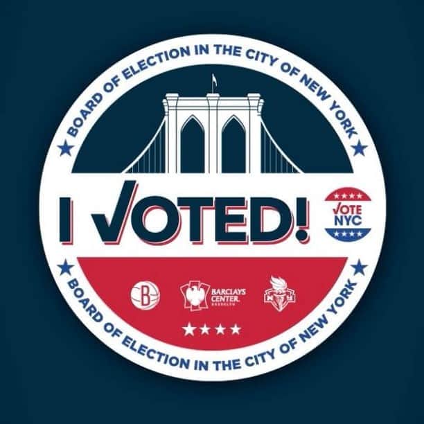 Brooklyn Netsさんのインスタグラム写真 - (Brooklyn NetsInstagram)「Get loud and be heard, Brooklyn. #VOTE」11月3日 22時32分 - brooklynnets