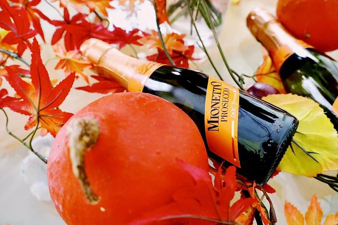 Mionetto Prosecco Montenegroのインスタグラム：「Boje jeseni 🍁🧡🥂 . .  #mionettoprosecco #valdobbiadene #G3Spirits #montenegro #mionettoME #lifestyle #mionetto #mymionetto #madeinitaly #prosecco #proseccotime #italy #sparklingwine #wine #jesen」