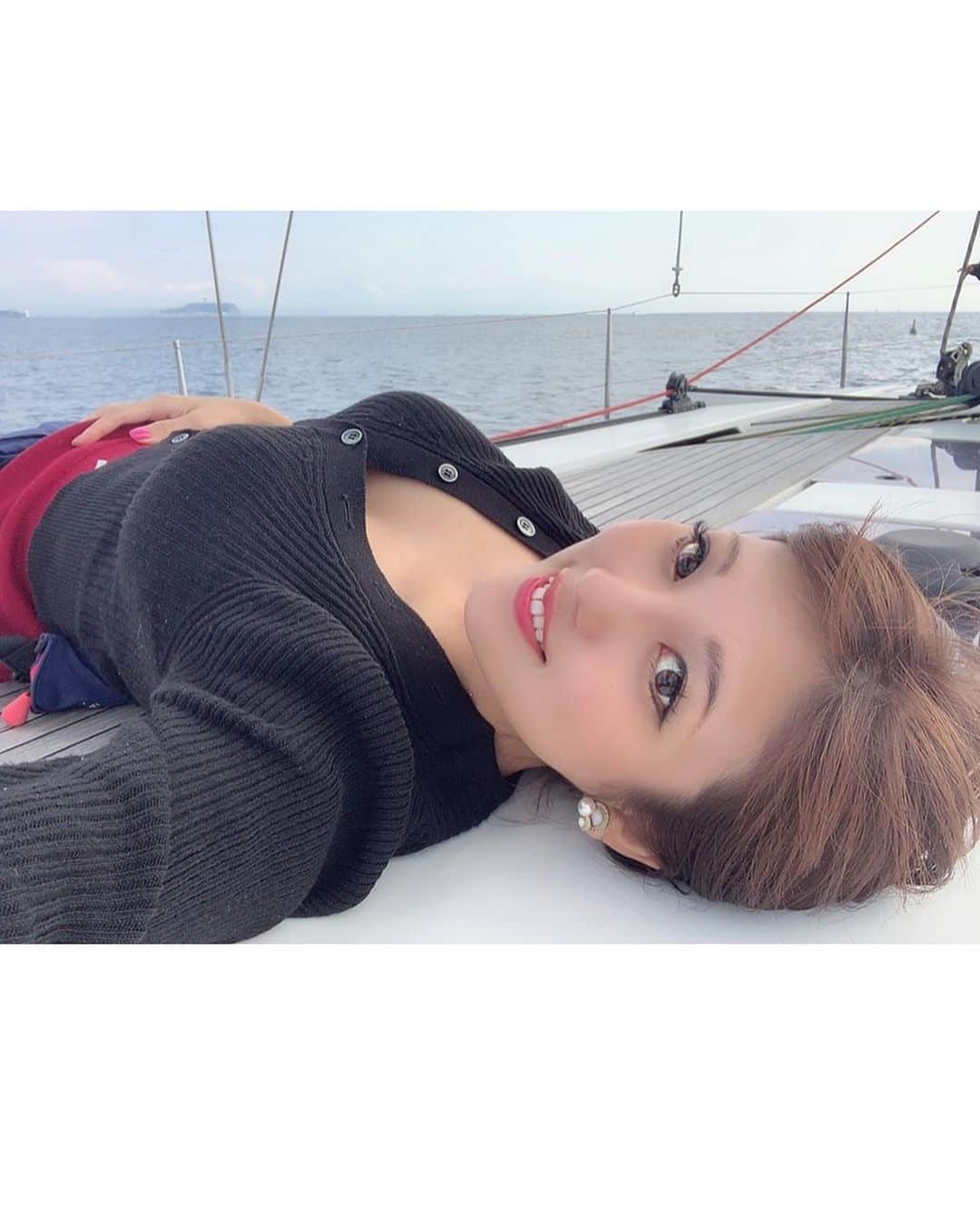 神谷麻美さんのインスタグラム写真 - (神谷麻美Instagram)「#海 ⛵️💕✨ #気持ちいい 🥰💓👼🏻💕✨」11月3日 23時46分 - asamice428