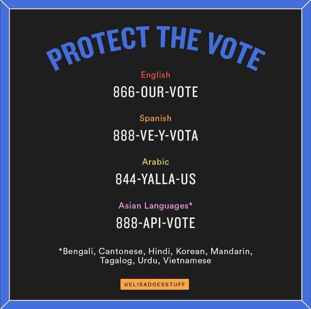 テス・ホリデーさんのインスタグラム写真 - (テス・ホリデーInstagram)「😫Today is the day!! Voting in person? Here's your checklist for the polls. Save this post and share with friends heading out! Link in bio for more voter info and what to do if you've already voted (volunteer and check on your friends!). Let's go! #ElectionActions #election2020 💪」11月4日 0時45分 - tessholliday