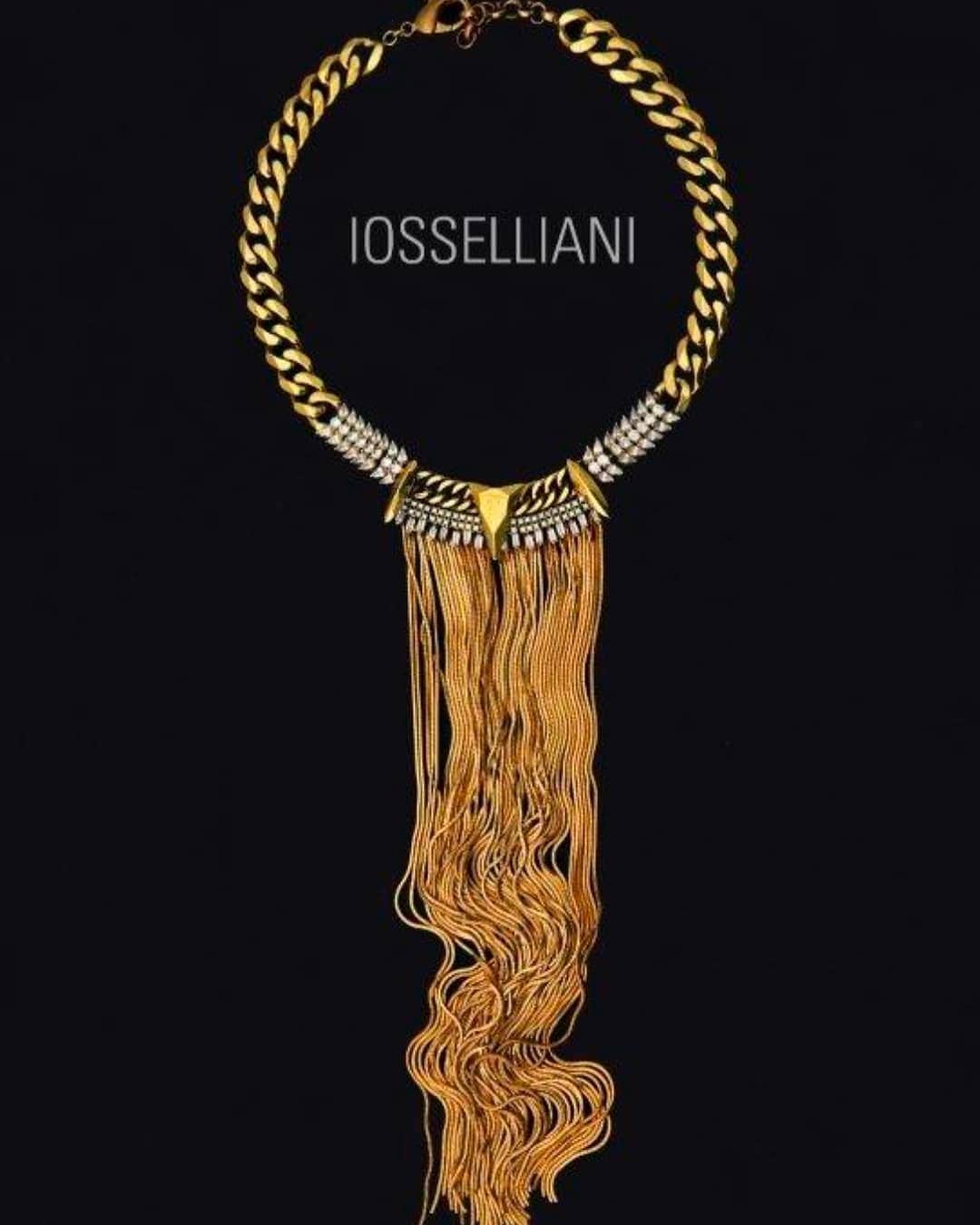 のインスタグラム：「Iosselliani aw 2014/15 all that jewels collection #iossellianifashionjewerly  #brassjewelry #allthatjewels #aw2014」